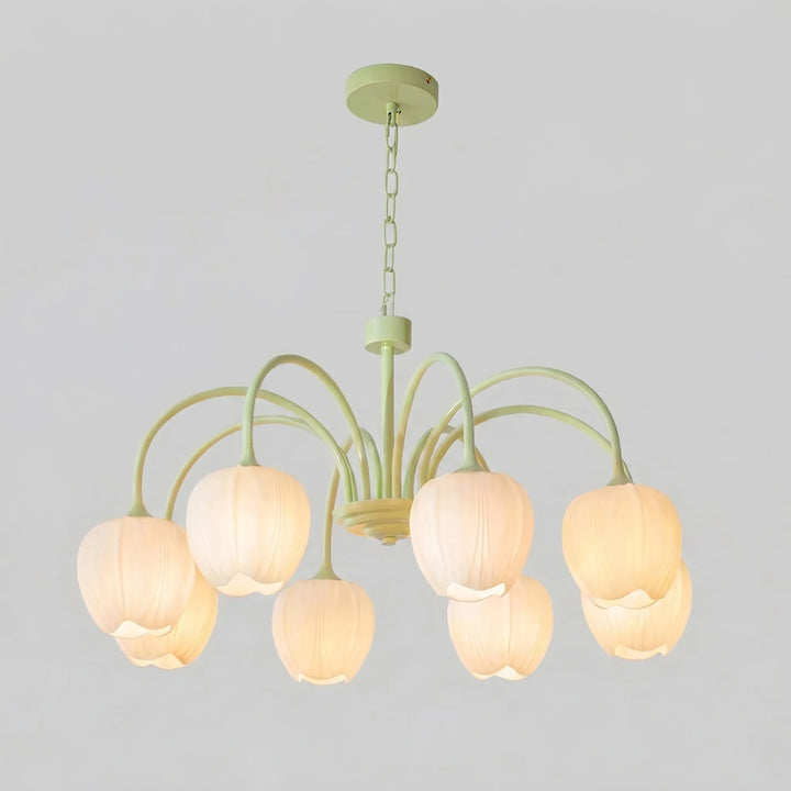 Floral Tulip-Inspired Ceiling Chandelier -  Floriven
