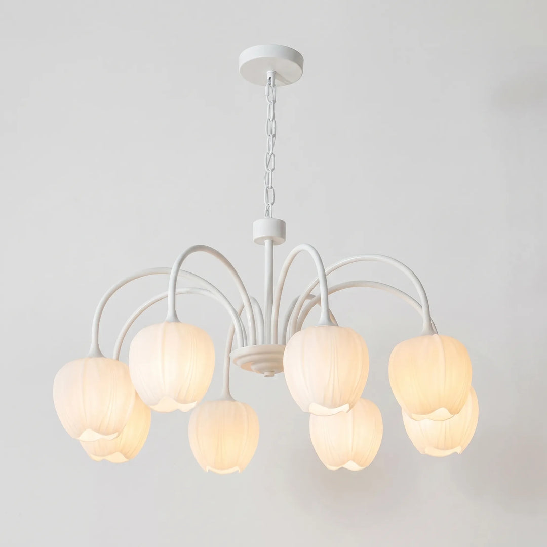 Floral Tulip-Inspired Ceiling Chandelier -  Floriven