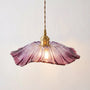 Flower-Shaped Glass Pendant Light -  Bloriva