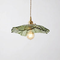 Flower-Shaped Glass Pendant Light -  Bloriva