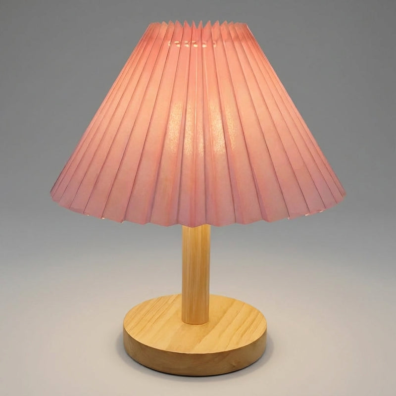 Foldable Pleated Table Lamp -  Flarozi