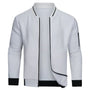 Full-Zip Textured Grid Cardigan - Mitchell