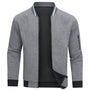 Full-Zip Textured Grid Cardigan - Mitchell