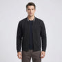 Full-Zip Textured Grid Cardigan - Mitchell