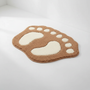 Fußförmige Badmatte - CozyFoot