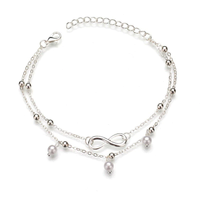 Fußkettchen Aus Silber - AnkleCharm 