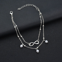 Fußkettchen Aus Silber - AnkleCharm 