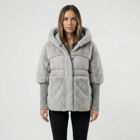 Gefütterte Kurze Winterjacke - Liana