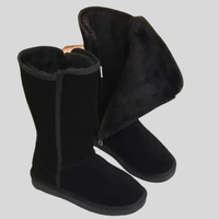 Gefütterter Damenstiefel - Carolina