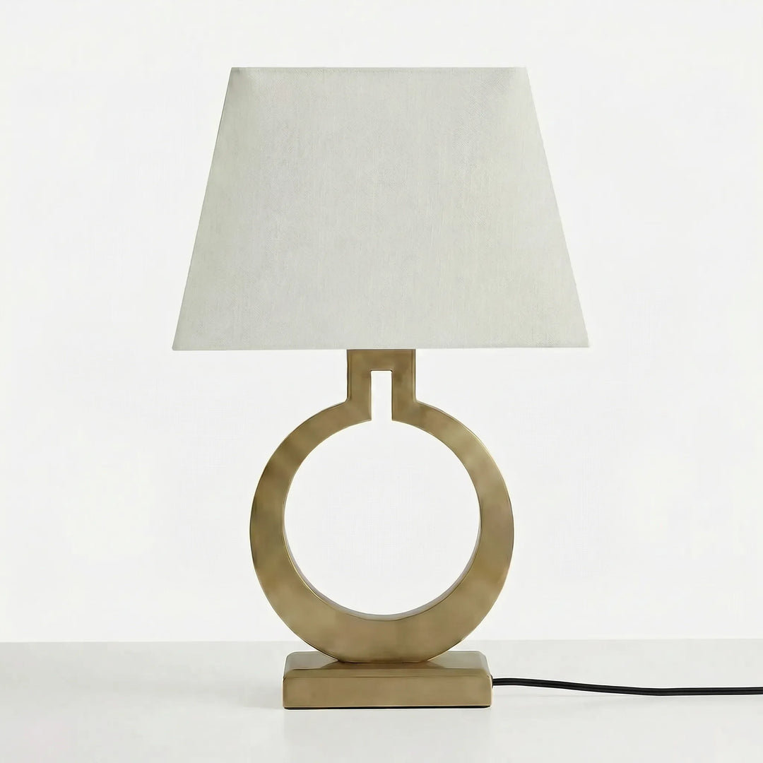 Geometric Architectural Bedside Table Lamp -  Ornelux