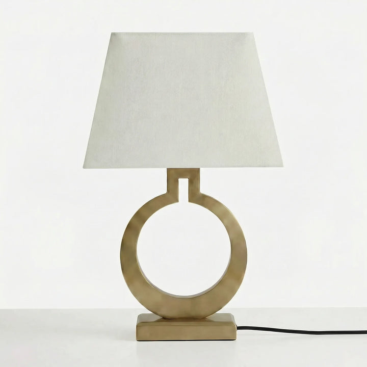 Geometric Architectural Bedside Table Lamp -  Ornelux