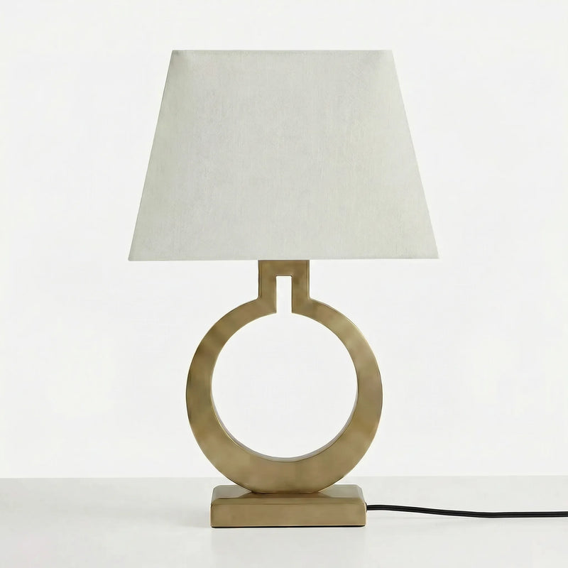 Geometric Architectural Bedside Table Lamp -  Ornelux