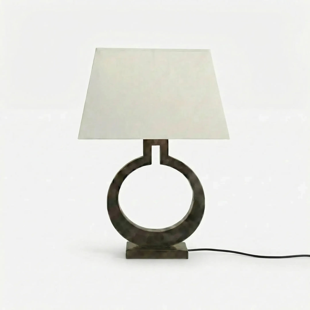 Geometric Architectural Bedside Table Lamp -  Ornelux