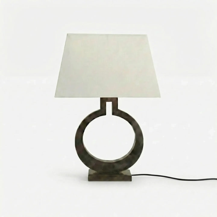Geometric Architectural Bedside Table Lamp -  Ornelux