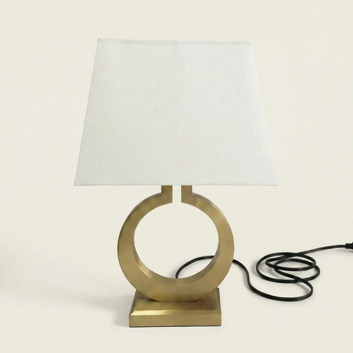 Geometric Architectural Bedside Table Lamp -  Ornelux