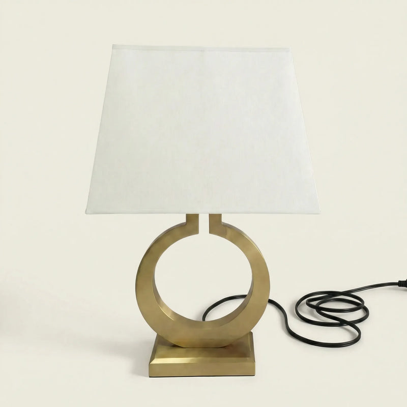 Geometric Architectural Bedside Table Lamp -  Ornelux