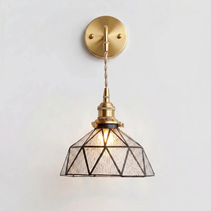 Geometric Ripple-Glass Wall Lamp -  Ripplewall