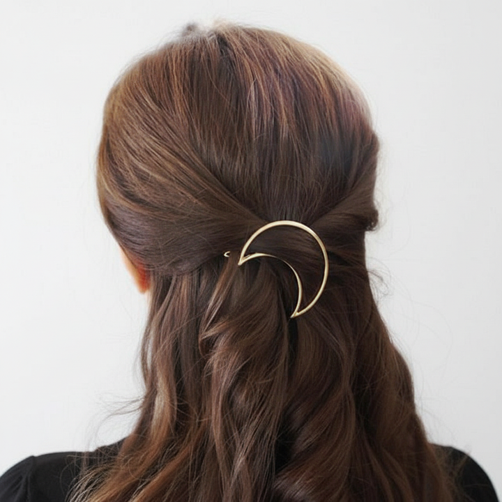 Geometrische Haarspange - MoonClip 