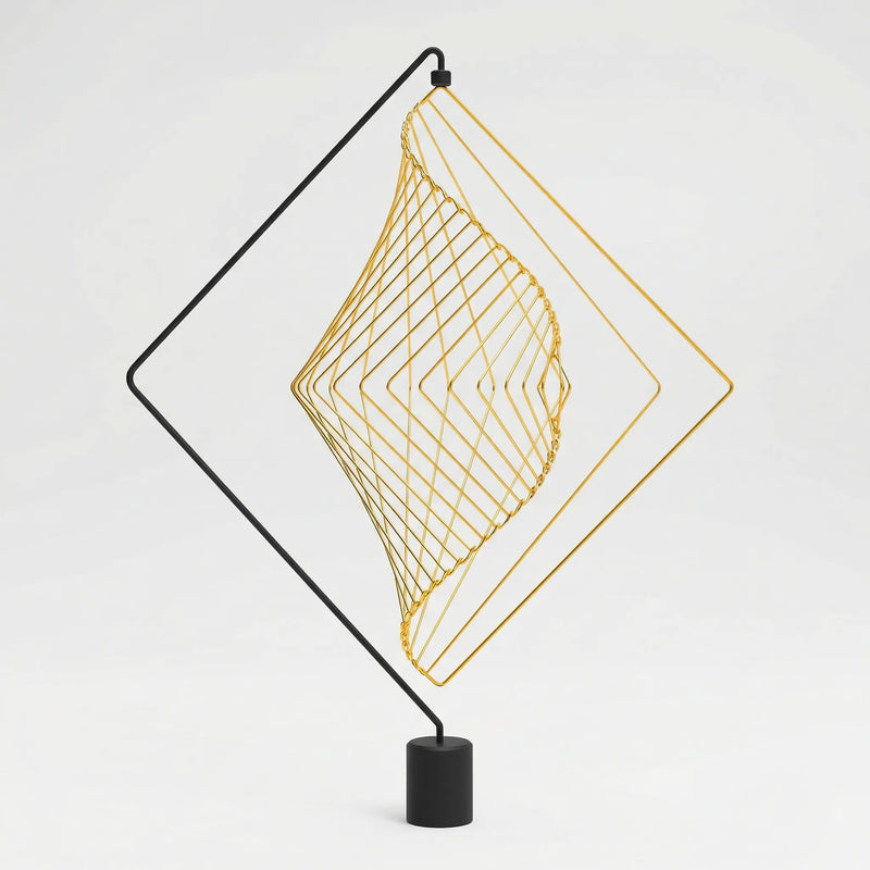 Geometrische Windsculptuur Voor Binnen En Buiten - Spiralform