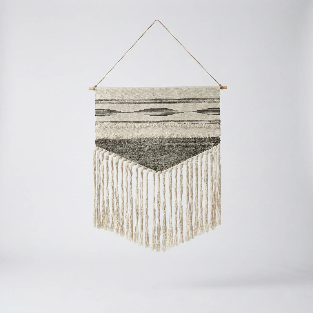 Geometrischer Boho-Wandbehang - Averelle
