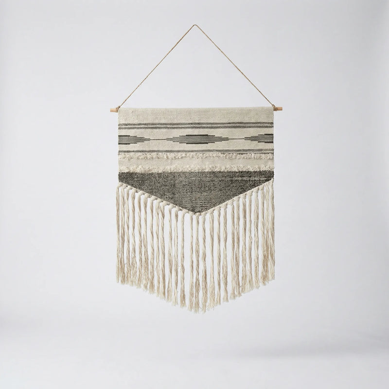Geometrischer Boho-Wandbehang - Averelle