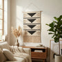 Geometrischer Boho-Wandbehang - Garduraft
