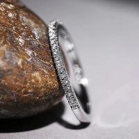 Geometrischer Designring - EternityRing 