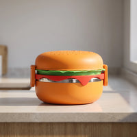 Gestapelte Brotdose In Origineller Hamburger-Form - Zestbin