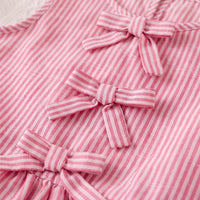 Gestreiftes Zweiteiliges Sommer-Set Für Mädchen - SweetStripe