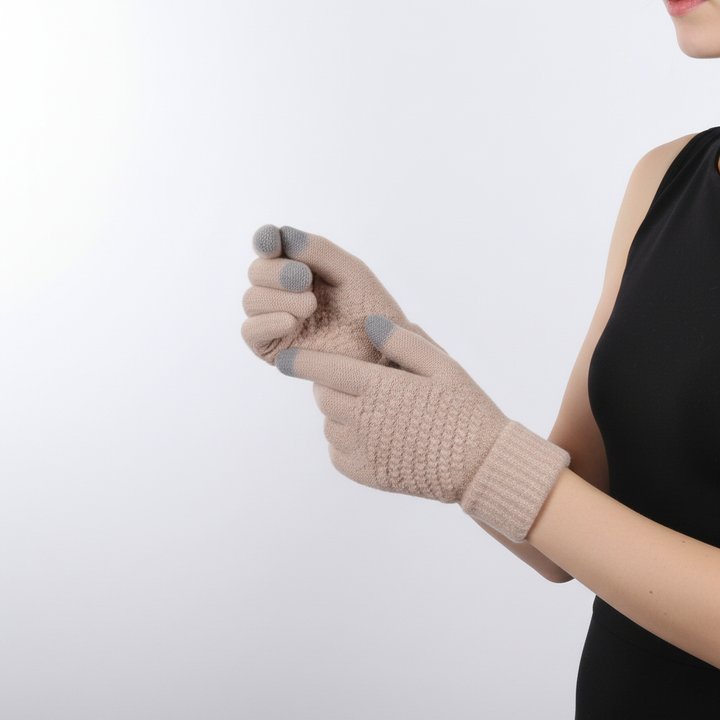 Gestrickte Touchscreen Handschuhe - TouchGlove