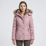 Gevoerde Winterjas Met Bontcapuchon - Sheryl