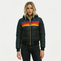 Gewatteerde Damesjas Met Capuchon - Eileen