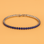 Glanzvolles Ketten-Tennisarmband