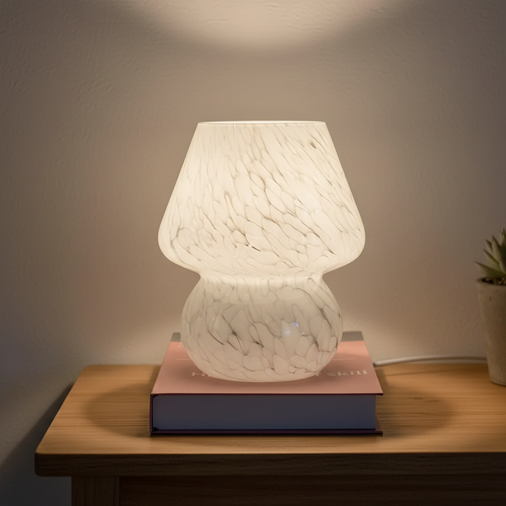 Glas Pilz Tischlampe - AuraShroom