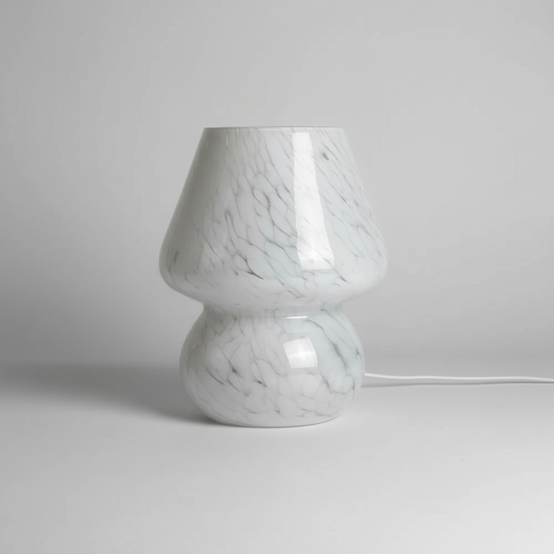 Glas Pilz Tischlampe - AuraShroom