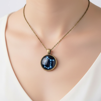 Glasanhänger Mit Sternzeichen - StarJewelry 