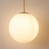 Globe Milk-Glass Pendant Light -  Globivo