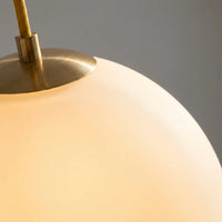 Globe Milk-Glass Pendant Light -  Globivo