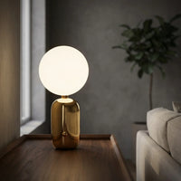 Globe Shade Decorative Table Lamp -  Ovalux