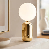Globe Shade Decorative Table Lamp -  Ovalux