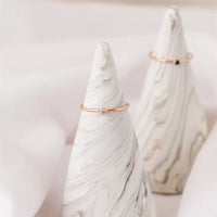 Goldring Mit Edelstein - GemRing 
