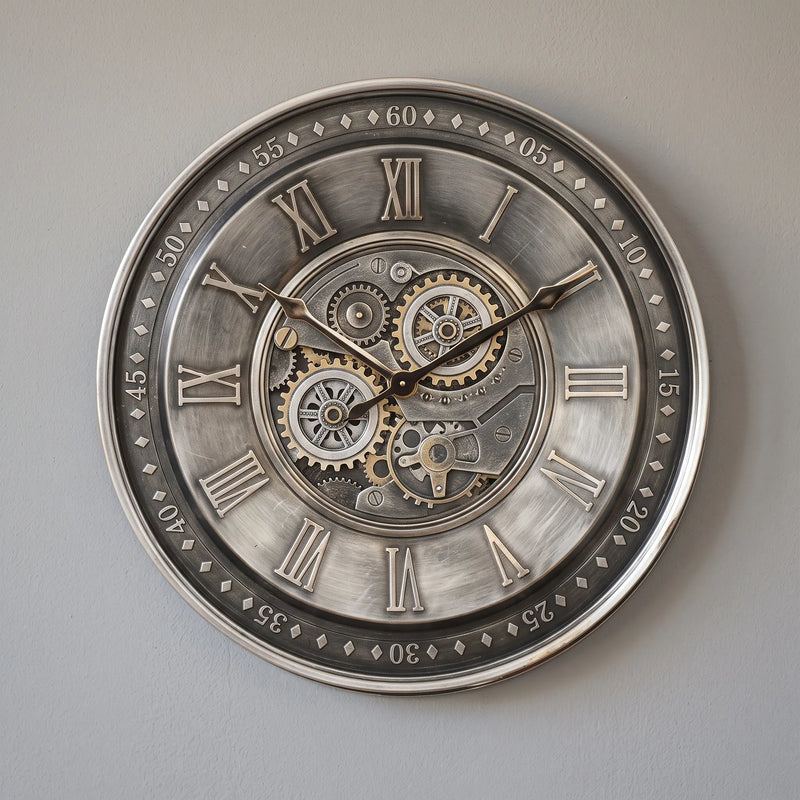 Große Analoge Wanduhr - Gearlaine