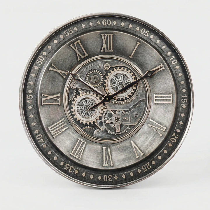 Große Analoge Wanduhr - Gearlaine