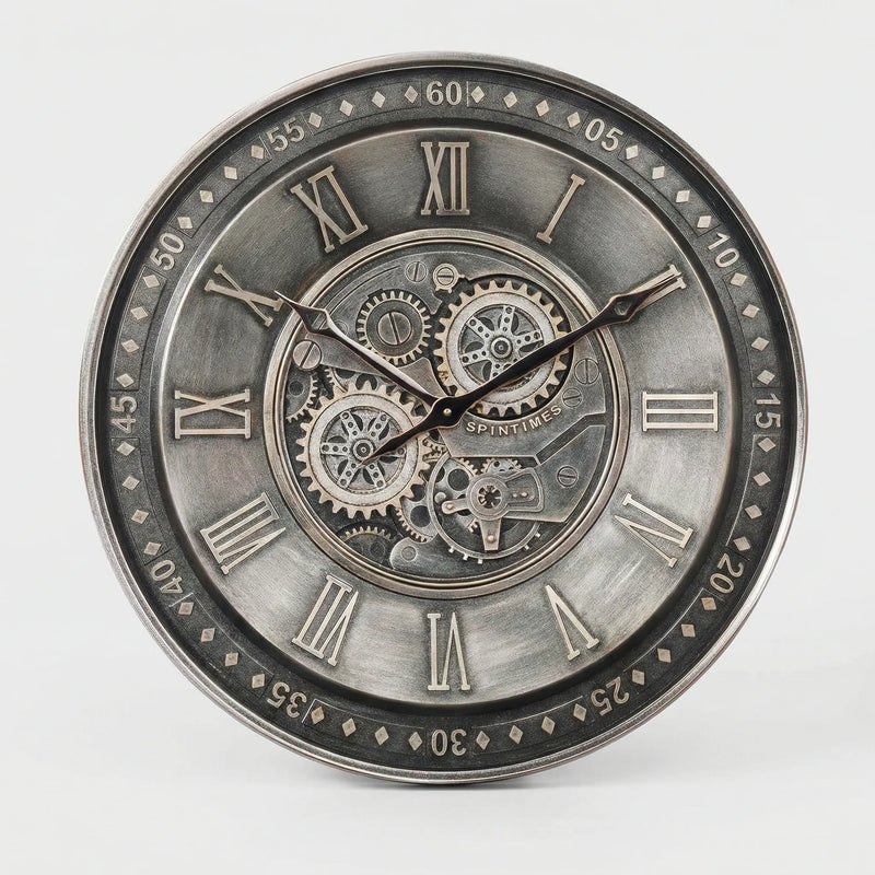 Große Analoge Wanduhr - Gearlaine