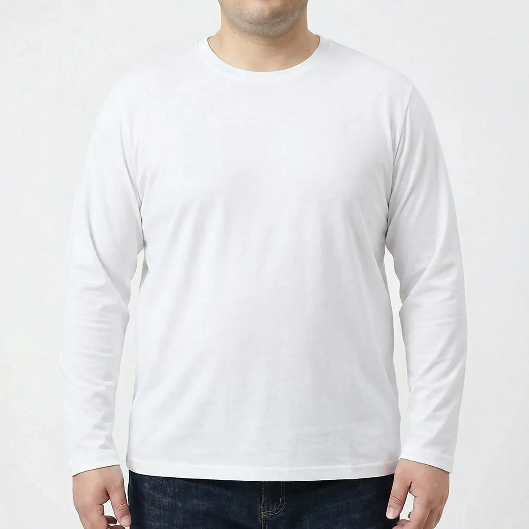 Große Größen Slim Fit Langarmshirt für Herren - Kurt