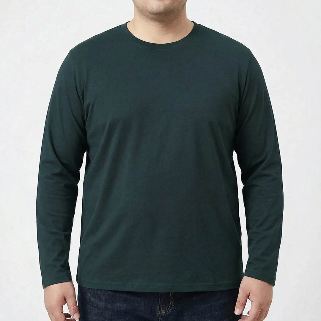 Große Größen Slim Fit Langarmshirt für Herren - Kurt
