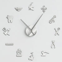 Große Wanduhr Für Praxen - Dentiqube