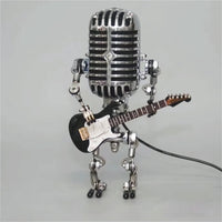 Guitar Themed Table Lamp -  StrumBot