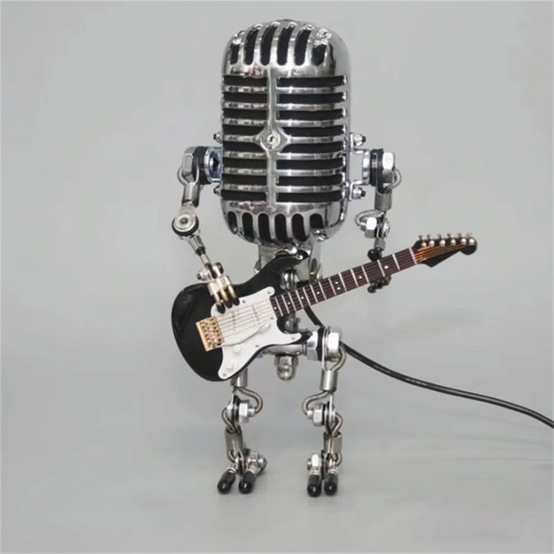 Guitar Themed Table Lamp -  StrumBot