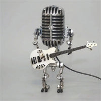 Guitar Themed Table Lamp -  StrumBot
